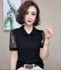 Douyin Trendy Women's Short Sleeve Loose-Fit Top for Mid-aged Moms - Comfortable & Casual