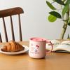 Sanrio Stainless Mug with Lid Hello Kitty Body: Stainless steel copper (acrylic resin coating) Lid (spout)/Handle: Polypropylene Packing/Bottom: