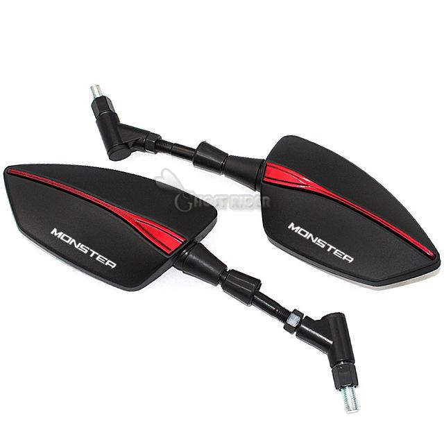 For Ducati Monster 696 795 796 797 821 937 S2R 800 Motorcycle Side Rear View Rearview Mirrors