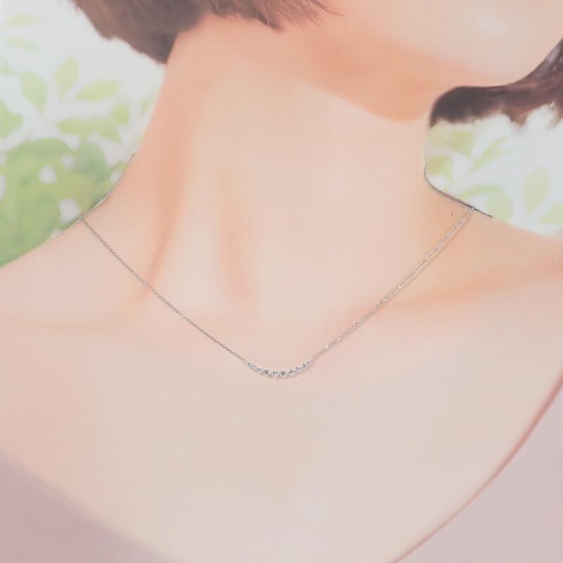 VANDOME  APVN150540DI Necklace Pt850Platinum/Pt950Platinum Women