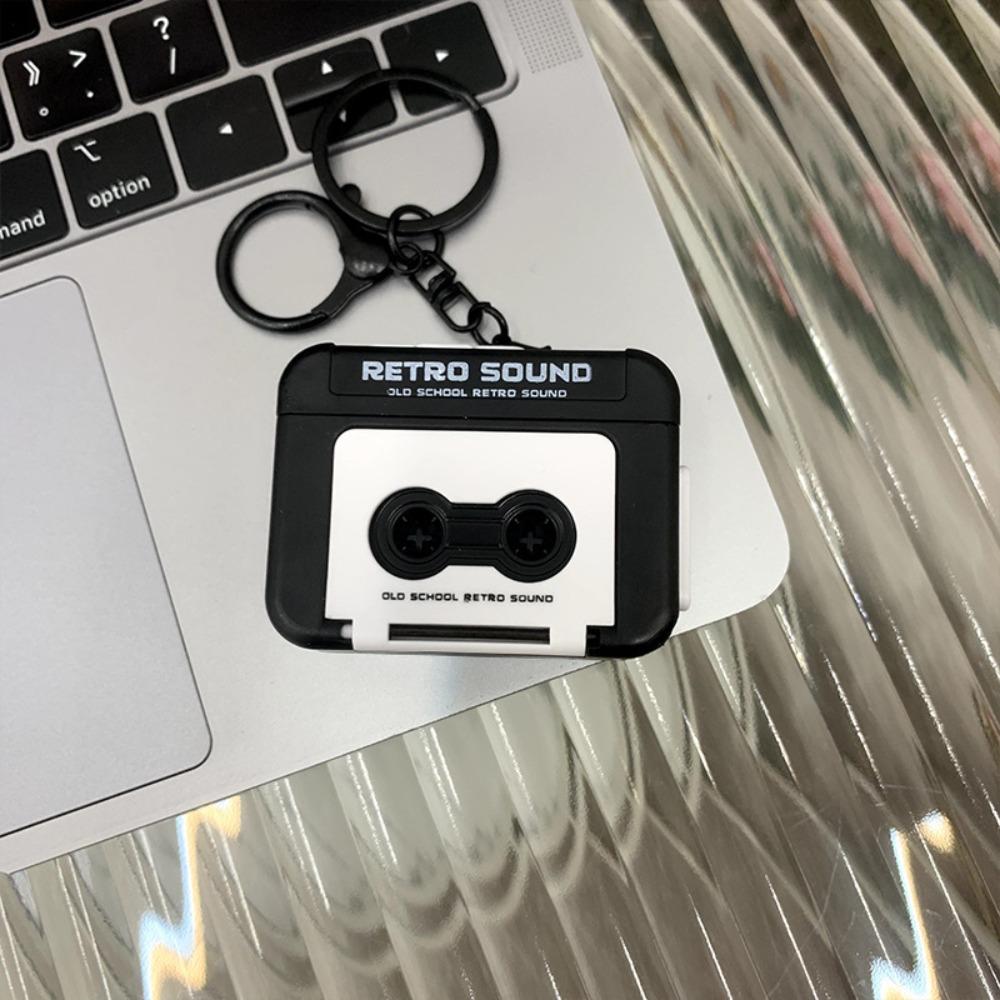 Cassette Recorder Music Key Chain Storage Box Key Storage Holder Holder Wall Keychain Friend Gift