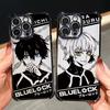 Anime B-Blues Locks Handyhülle für Samsung Galaxy A57 A56 A55 A54 A53 A52 A37 A36 A16 A06 4G 5G Anti-Drop Transparentes Cover