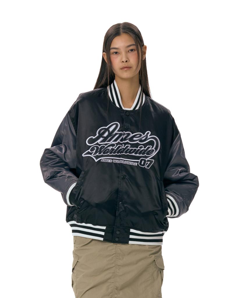 Ames-Worldwide Ames Stadium Jacket Black (Am2Esuj240A)