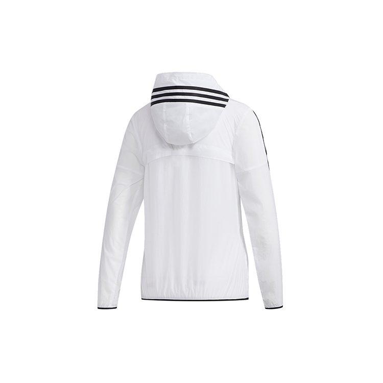 Adidas Jackets Women's White Hooded Moderate Other FT2881