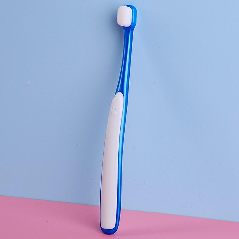 Dog Toothbrush Mini Head Pet Toothbrush Soft Hair Toothbrushes for Dog Teeth Cleaning Rabbit Small Pet Toothbrushes Mouth Clean