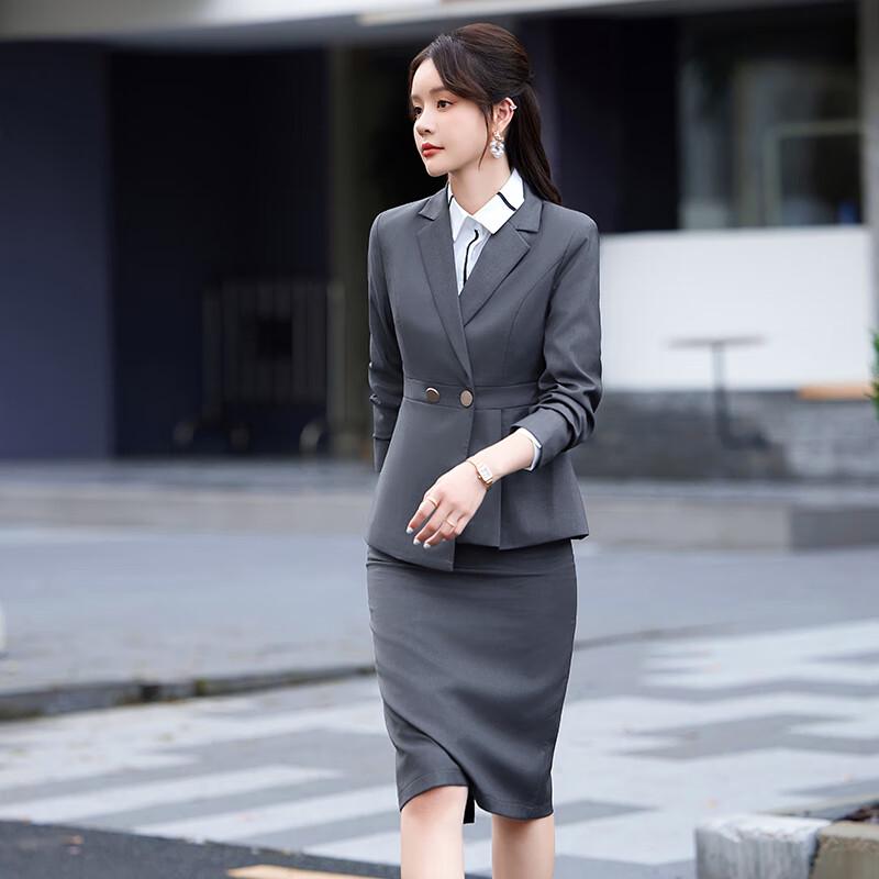 Women's Long Sleeve Professional Suit Set