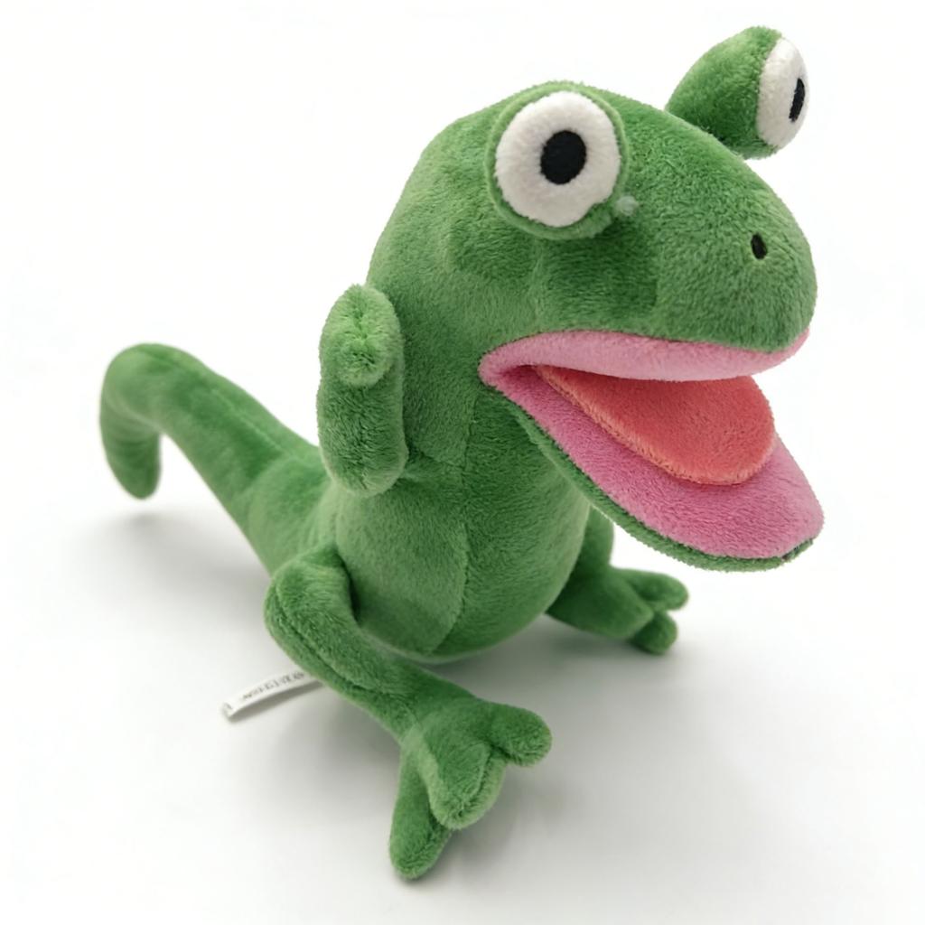 Hoppers Tom Plüschtier Lustiges Tier Grüne Eidechse Kuscheltiere Halloween Plüschtiere Fans Geschenke Dekorationen Puppe