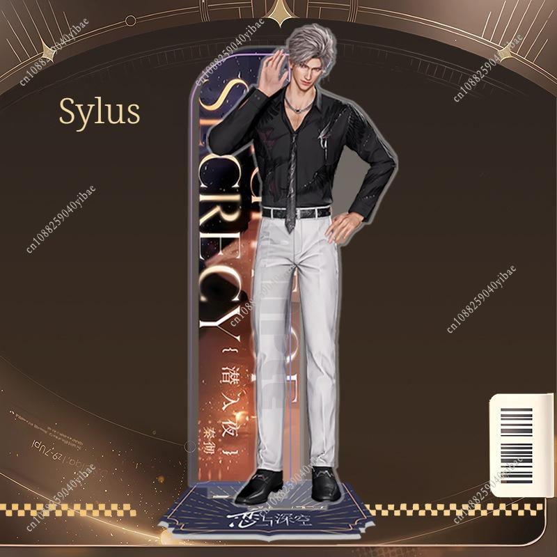 Love and Deepspace 16CM Figure Standee Sylus Rafayel Zayne Xavier Caleb  Anime Cosplay Acrylic Stand Desktop Decoration FansGift