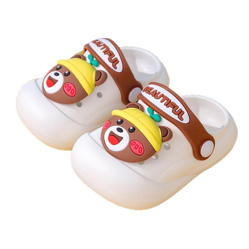 Non-slip Cartoon Duck Children's Slippers for Boys and Girls, Cute Baby Sandals, Summer Slippers for Toddlers and Young Children