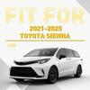 Front Windshield Wiper Side Cowl Extension Cover Trim For Toyota Sienna 21-25 2x