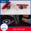 UAHCB1 2025 For AMG 2pcs Led Car Door Welcome Light For Mercedes Benz W205 W176 W246 W242 GLA W212 AMG E A B C ML Class Laser Projector