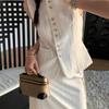 New LP19 mini shoulder bag real cowhide canvas gigi messenger bag box bag