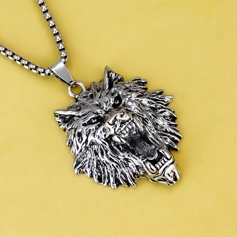 Retro Norse Mythology Double Raven Tree Of Life Pendant Necklace For Men Personality Charm Hip Hop Cool Casual Jewelry Gift