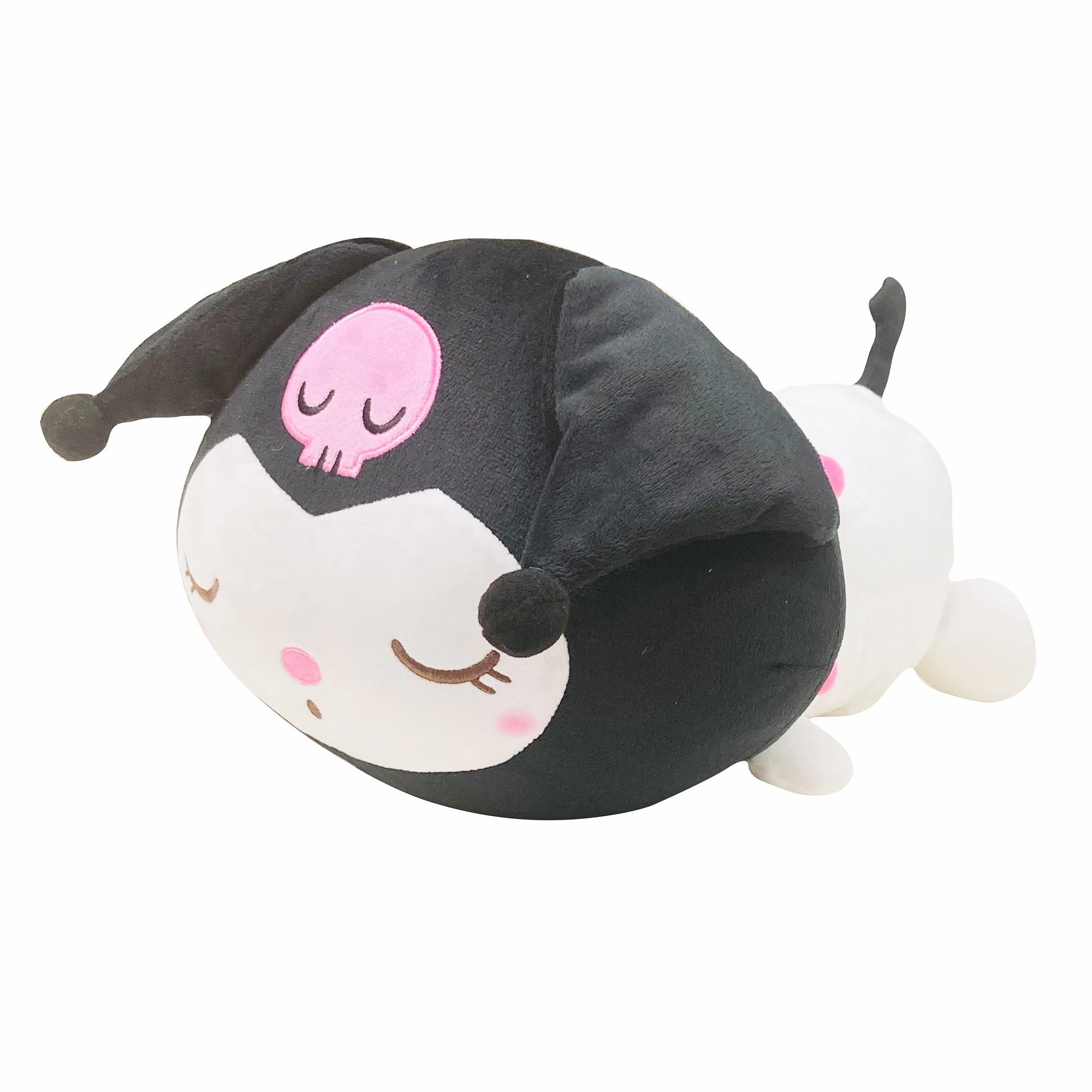 

MORIPiLO Kuromi Тіло Sanrio Dararin Арт Подушка для сну Мікро Велика Плюшева від Morishita Подушка, Персонажі, (М), прибл. 45 см, Безпечно для шкіри