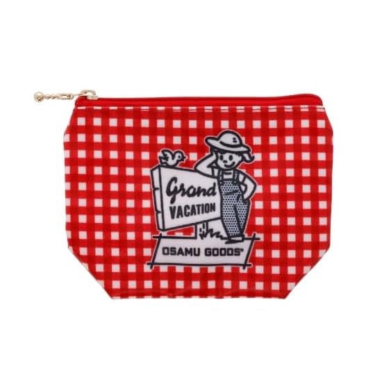 Marushin Pouch OSAMU GOODS Check Friend 0815007500