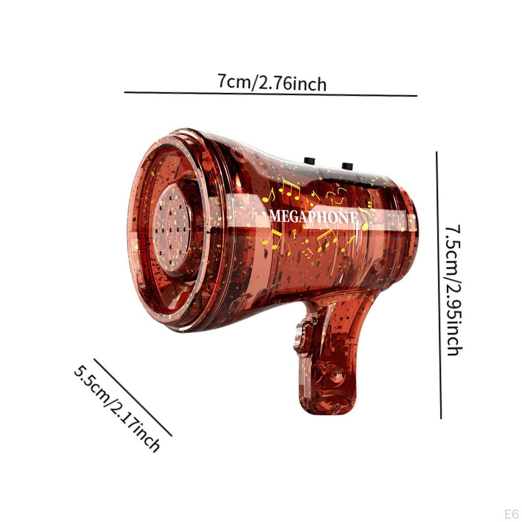 Compact Speaker Keychain Toy Megaphone for Children