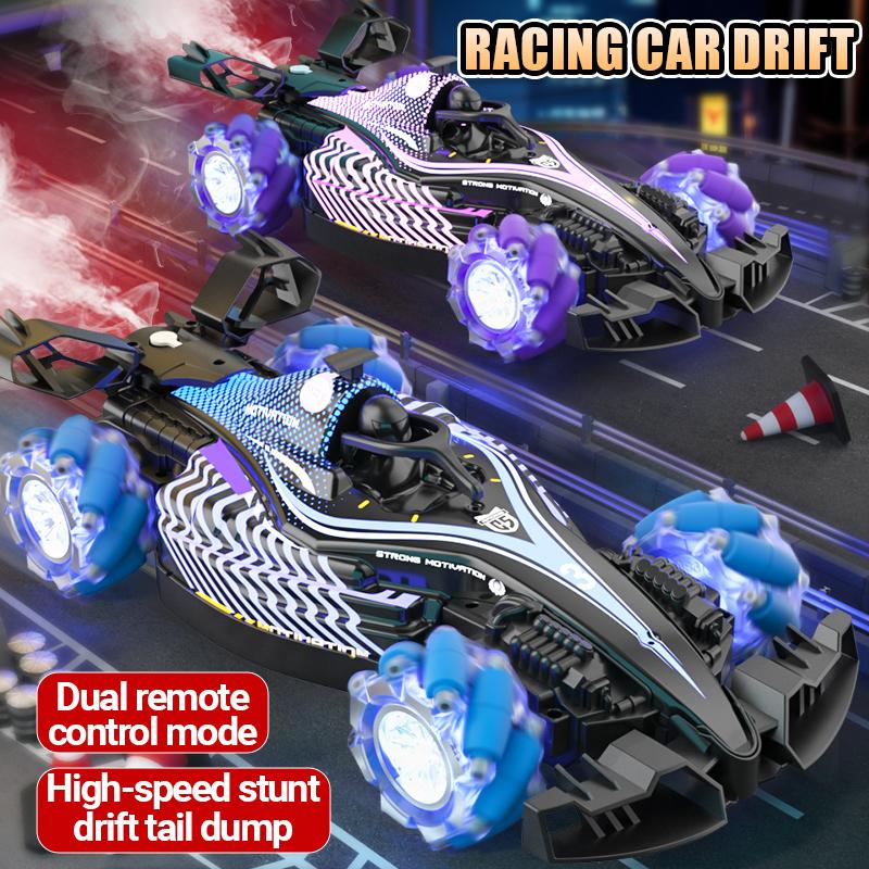 RidzoRi Spezial-Drift-Remote-Controlled Spielzeugauto, einmaliges Sprühen für coole Rennwagen, Festtagsgeschenk