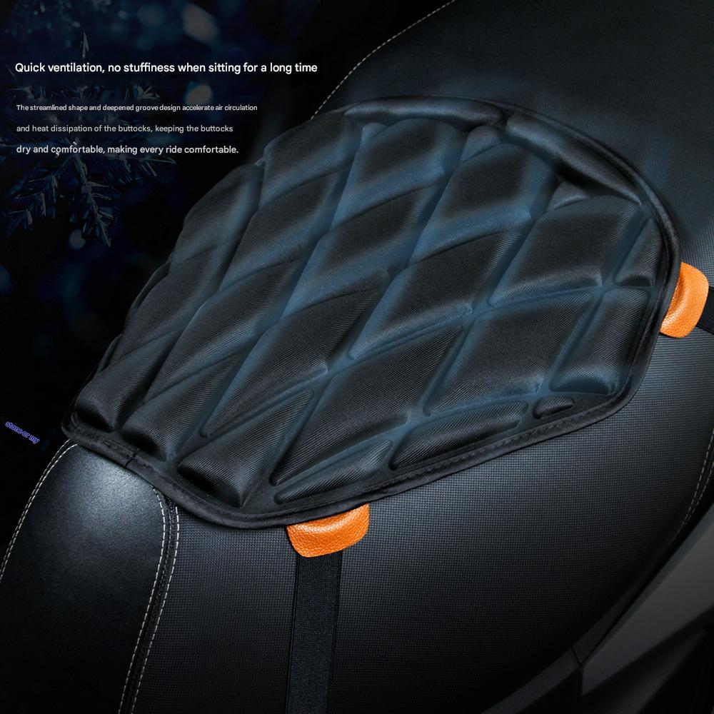 Comfortable Motorcycle Seat Cushions M/L/XL Universal 3D Motorcycle Seat Cover Breathable Mats Electric Bike Accessories