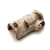 Resin Large Reptile Hide Wooden Bark Appearance Hideout House Hiding Cave Shelter For Reptile Habitat Decoration