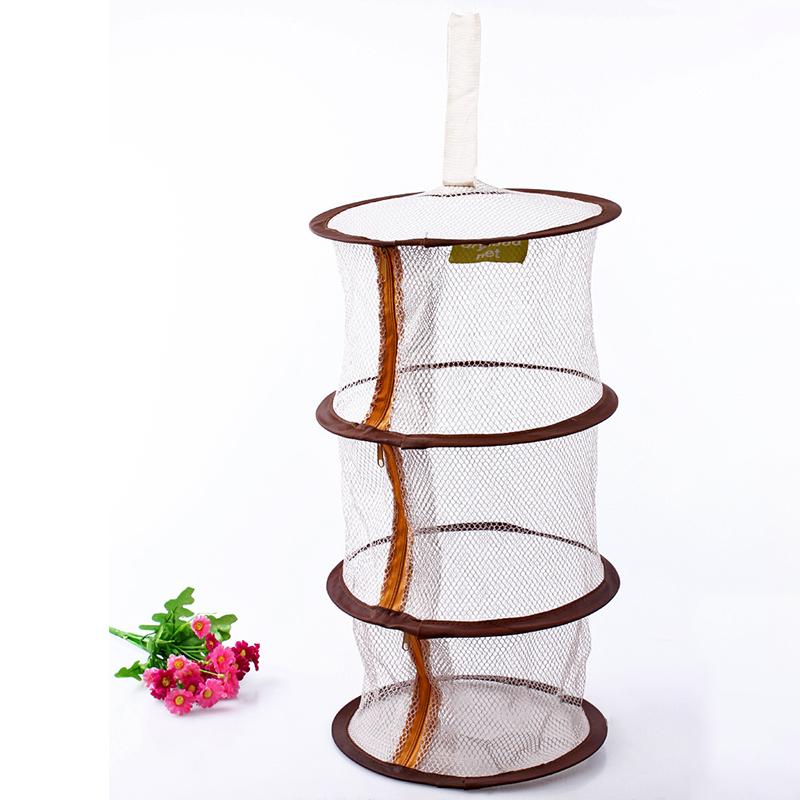 

1 шт., подвесная корзина на молнии, многосекционная корзина, трехсекционная корзина, корзина для сушки, сушка бюстгальтера, сушеная рыба, мясо, еда