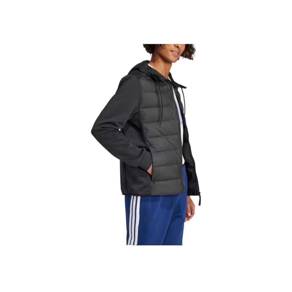 adidas Essentials Fashion Comfortable Slim Fit Down Jacket Men Jacket Black JD1036