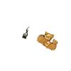 Abstract Flame Pig Resin Sculpture Modern Art Desktop Ornament Collectible Animal Statue for Living