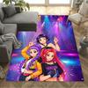 Galactic Glamour Squad Area Rug Suitable for Hallway Dormitory Decorate room Game Room Antislip Carpet Anime Office Decor Spiritual Gift