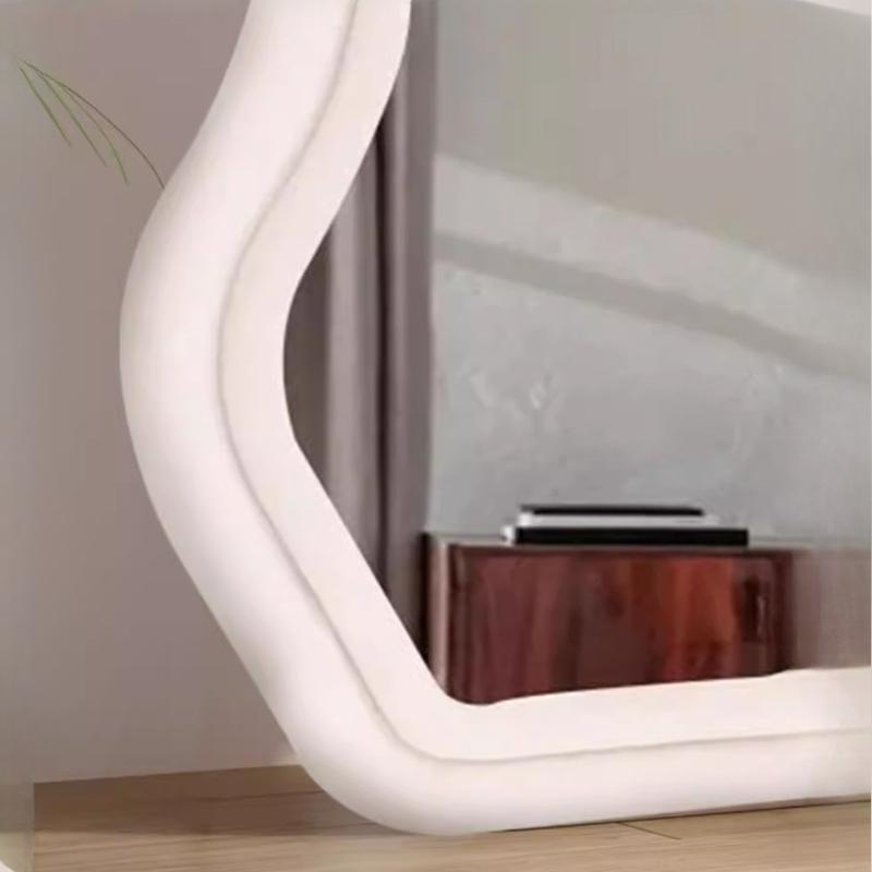 Modern Style Makeup Mirror Simple Hanging Mirrors Elegant Bright Wall Decorative Mirrors Living Room Aesthetic Wall Decorations