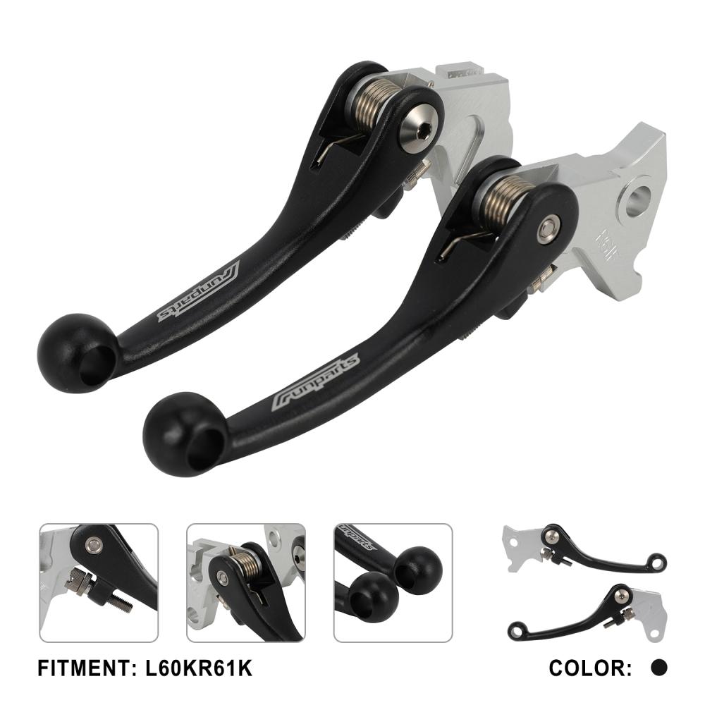 Motorcycle Brake Lever Clutch Lever set suit motorcycles accessories FOR YZ80 85 WR 250R 250X TTR250 XT250 XT250X чёрный