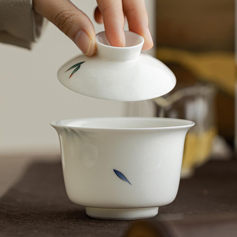 

Ceramic Gai Wan Tea Set Handleless Japanese Tea Cup For Home Tea Party China Mainland