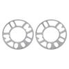 2pcs Wheel Spacer Shim 10mm Aluminum Universal for 4 5 Stud Vehicles PCD From 98mm To 120mm