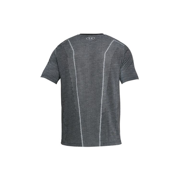 Under Armour Casual Sports Crew Neck Slim Fit T-Shirt Men Tops Dark-Gray 1289596-102