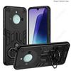 Dual Finger Ring Armor Cover for Honor X9C Smart Case for Honor X9C Smart Rotate Metal Bracket Kickstand Holder Case Phone Capa