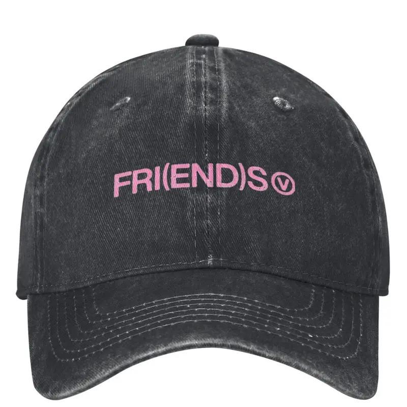 

for men Womens Distressed Washed Taehyung V Kpop Baseball Lightweight PVC Coated Outdoor Hat with Taehyung V Graphic One Size