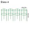 3/6/9/12Sets Plant Support Pile Stand Flowers Plant Arrangement Fixing Rod Plants Stake for Garden Supplies Home Yard Planting