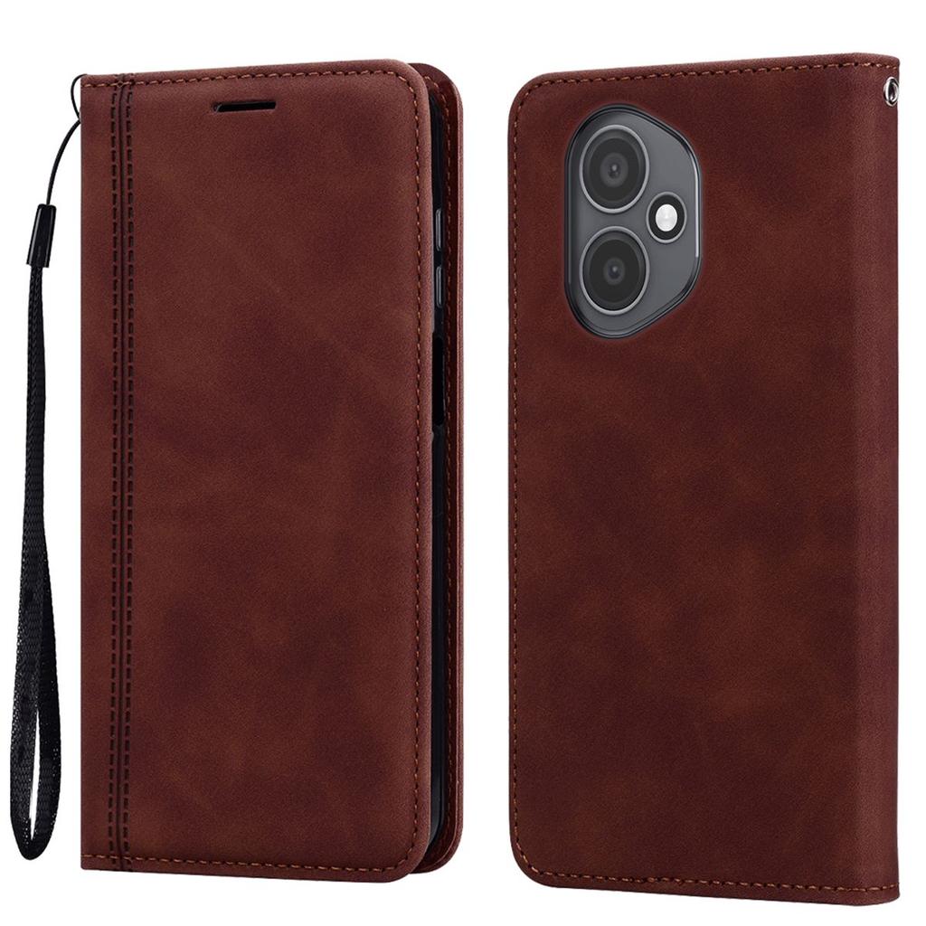 Magnetic Closure Flip Wallet Phone Case for HONOR 400 Vintage PU Leather Card Holder Cover