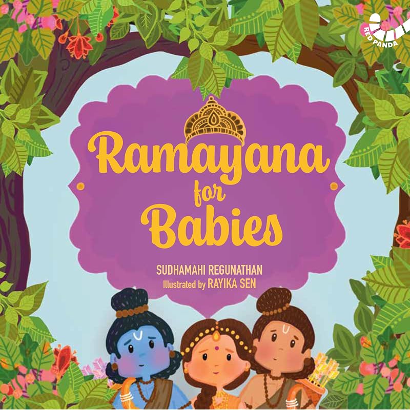 Panda Ramayana for Babies. Red Panda Ramayana for Babies ABISBOOK Red Panda.