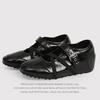 Inner Height Increase Of 5 Cm  Sheepskin Insoles Women'S Shoes Women'S Feet French Style Not Tired Inner Height Increase Temperament Single Shoes