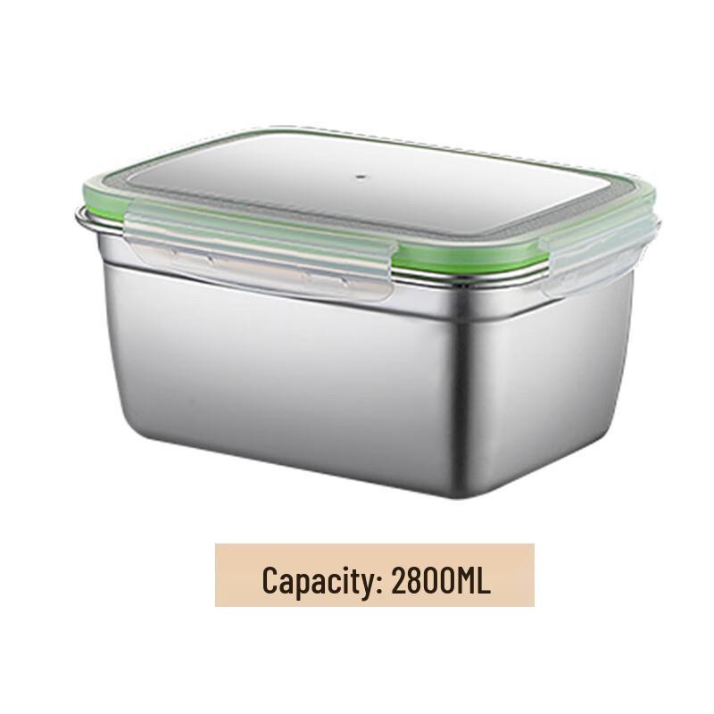 ZISIZ Stainless Steel Food Storage Container