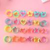 5pcs Plastic Creative Spring Coil Kids Boys Girls Puzzle Toys New Rainbow Magic Springs Toys