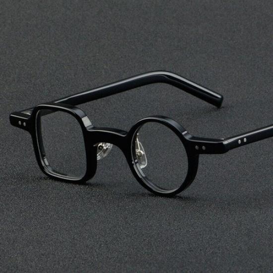 Funny Round Square Reading Glasses Full Rim Frames Acetate Women Men Readers
