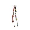 Gage Retro Woven Rope Bag Pendant Unisex Phone Lanyard & Pant Hanger - Trendy Chinese-Style Waist Accessory