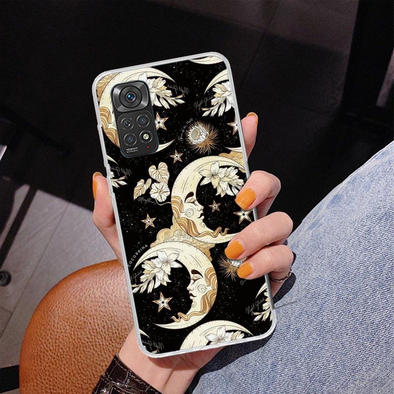 Funny Sun Moon Face Phnoe Case for Phnoe Case for Xiaomi Redmi Note 15 14 14S 13 Pro Plus 12 12S 11S 11E 10S 10 11T 5G Unique Co