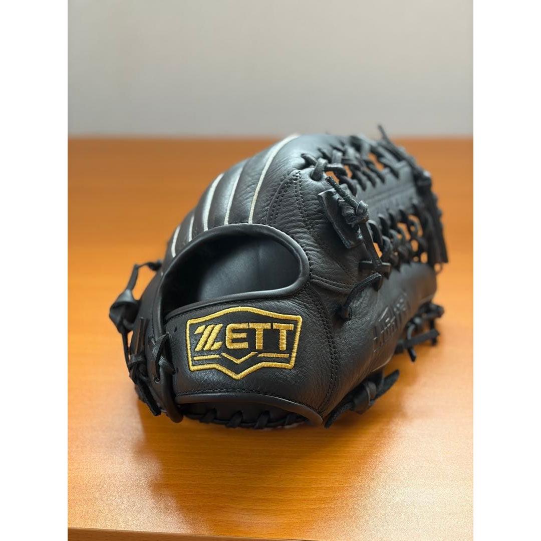 Used Can be molded ZETT softball gloves LIGHTEX all-round