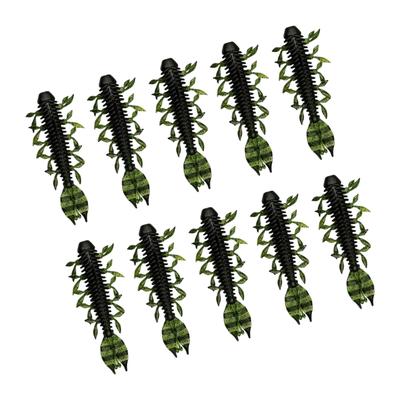 Artificial Baits TPE Fishing Baits Feature Curved Tail Design Enhances Floatation For Fish Attraction