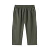 Herren Sieben-Viertel-Hose Elastischer Bund Kordelzug Tasche Lässig Strand Yoga Capri-Hose Leicht Bequem