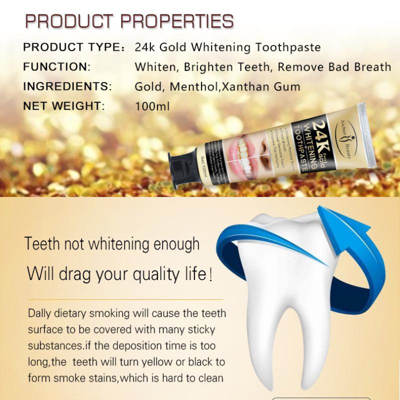 100g Whitening Toothpaste Deep Cleansing Gingival Mouth Repair Sensitive Teeth Hygiene Product Tooth Paste Oral Health Care