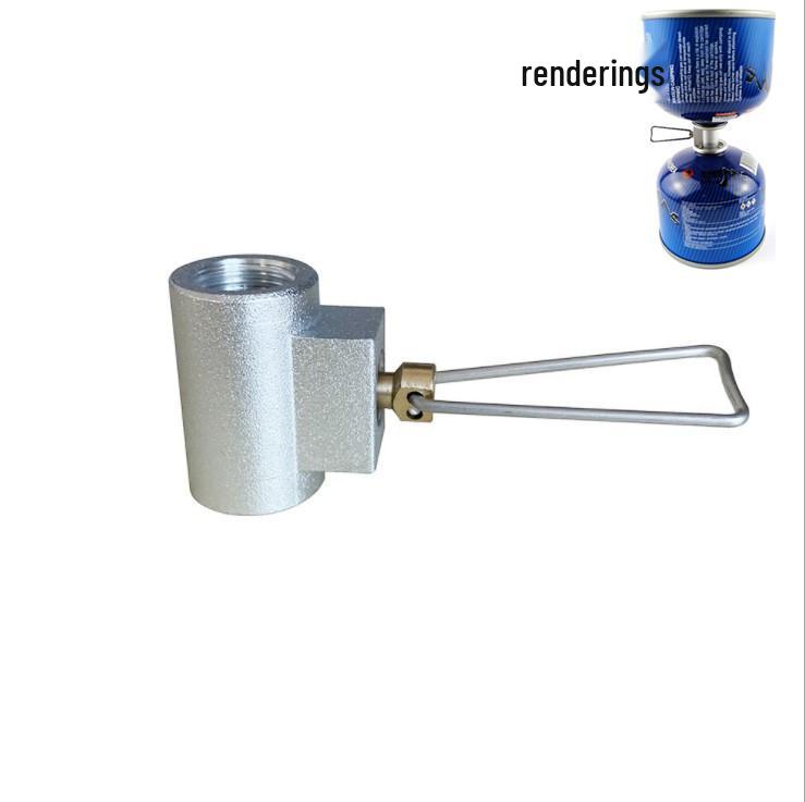 Camping Gas Canister Inflation Adapter - Outdoor Stove Compatible