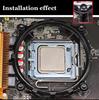 Int Mainboard-Halterung 1366/115X/775 Kühlkörperlüfter CPU-Sockel Mainboard-Halterung 12. Generation CPU-Sockel