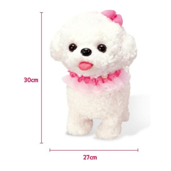 Real Pet Princess Melong Bichon, 30cm, Mixed Colors, Popular Toys for Korean Children